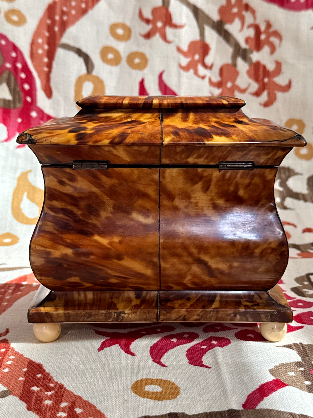 Antique English Tea Caddy
