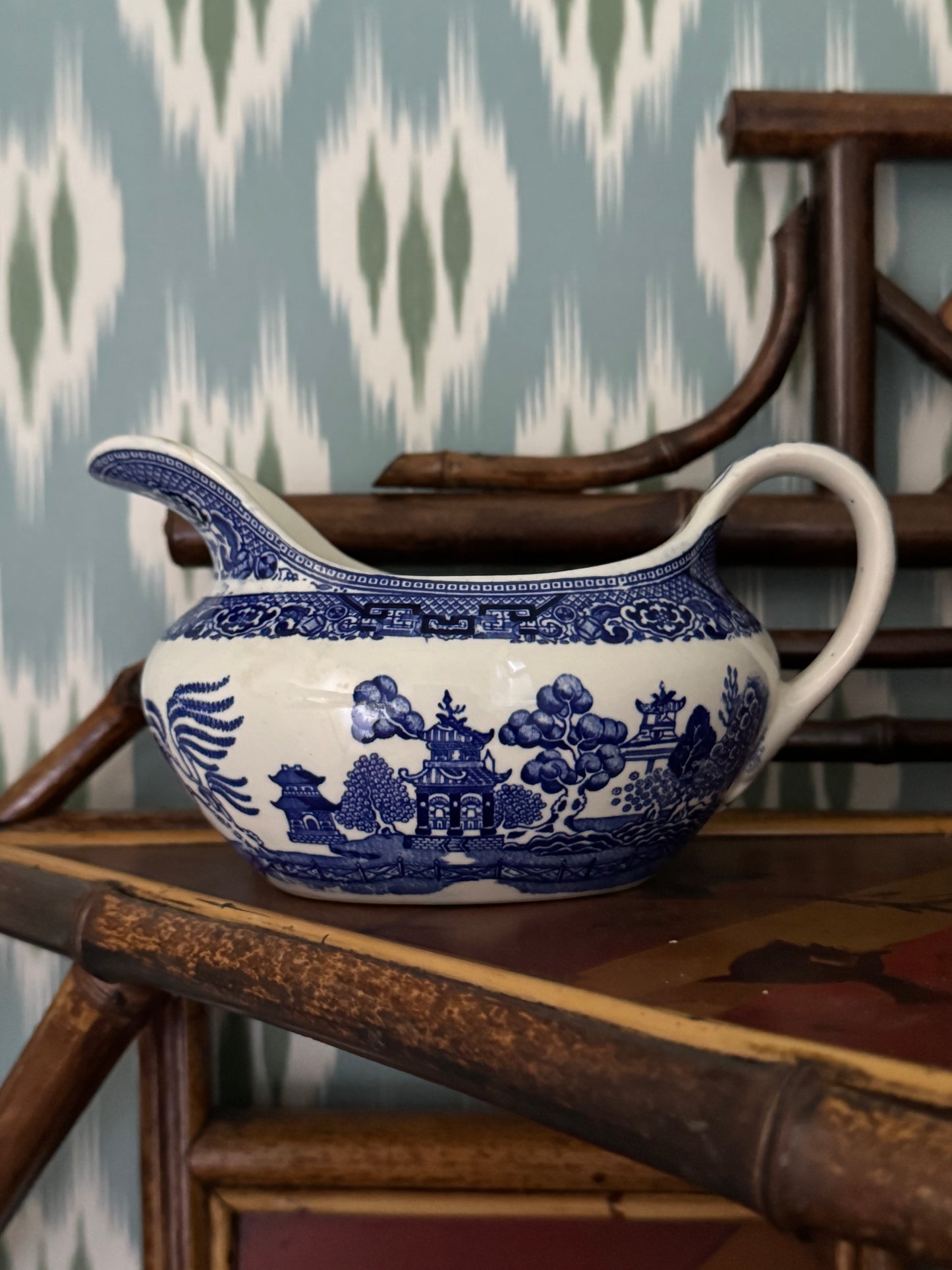 Blue Willow Gravy Boat