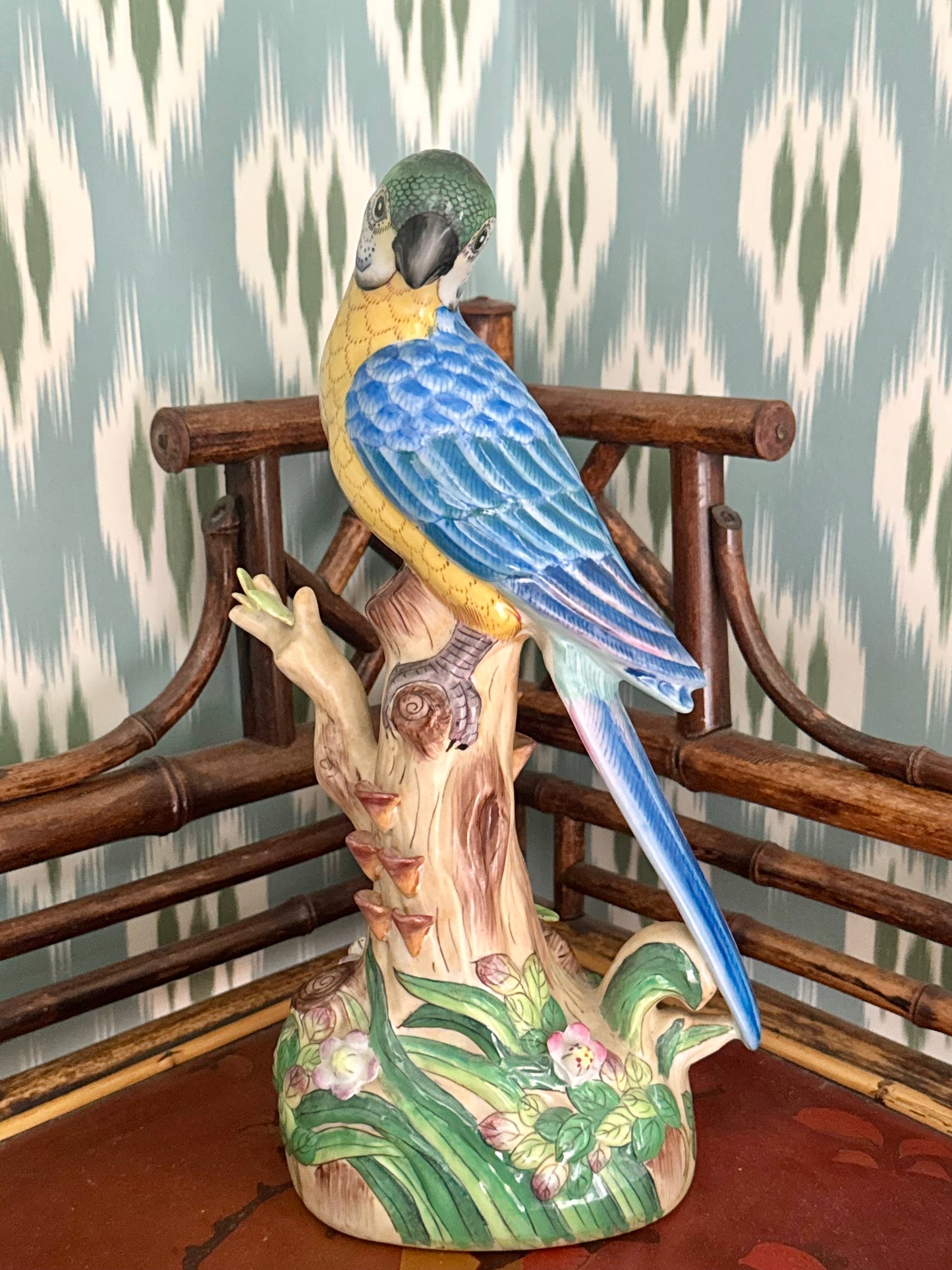 Pair of Vintage Chinoiserie Birds