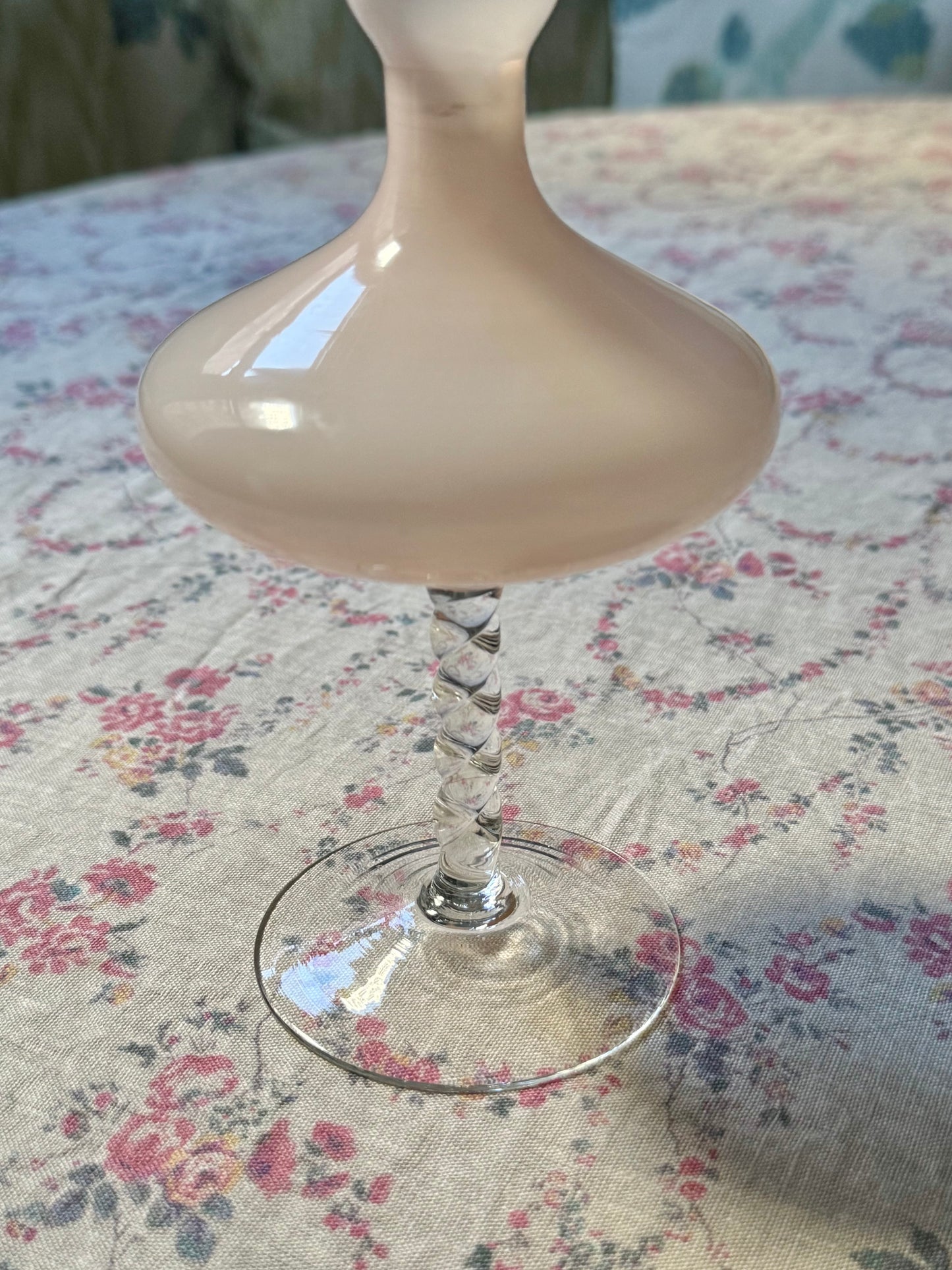 Midcentury Italian Glass Bud Vase