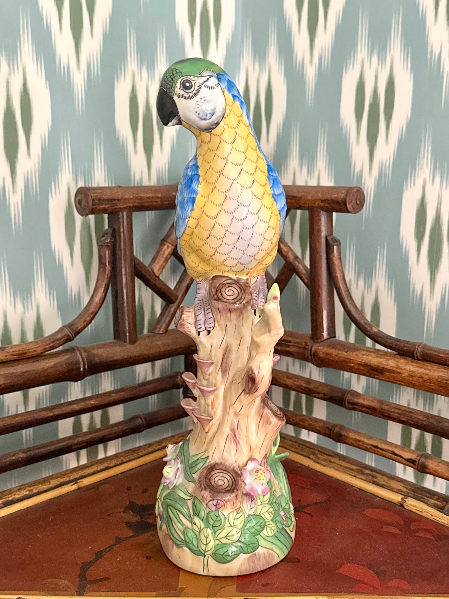 Pair of Vintage Chinoiserie Birds