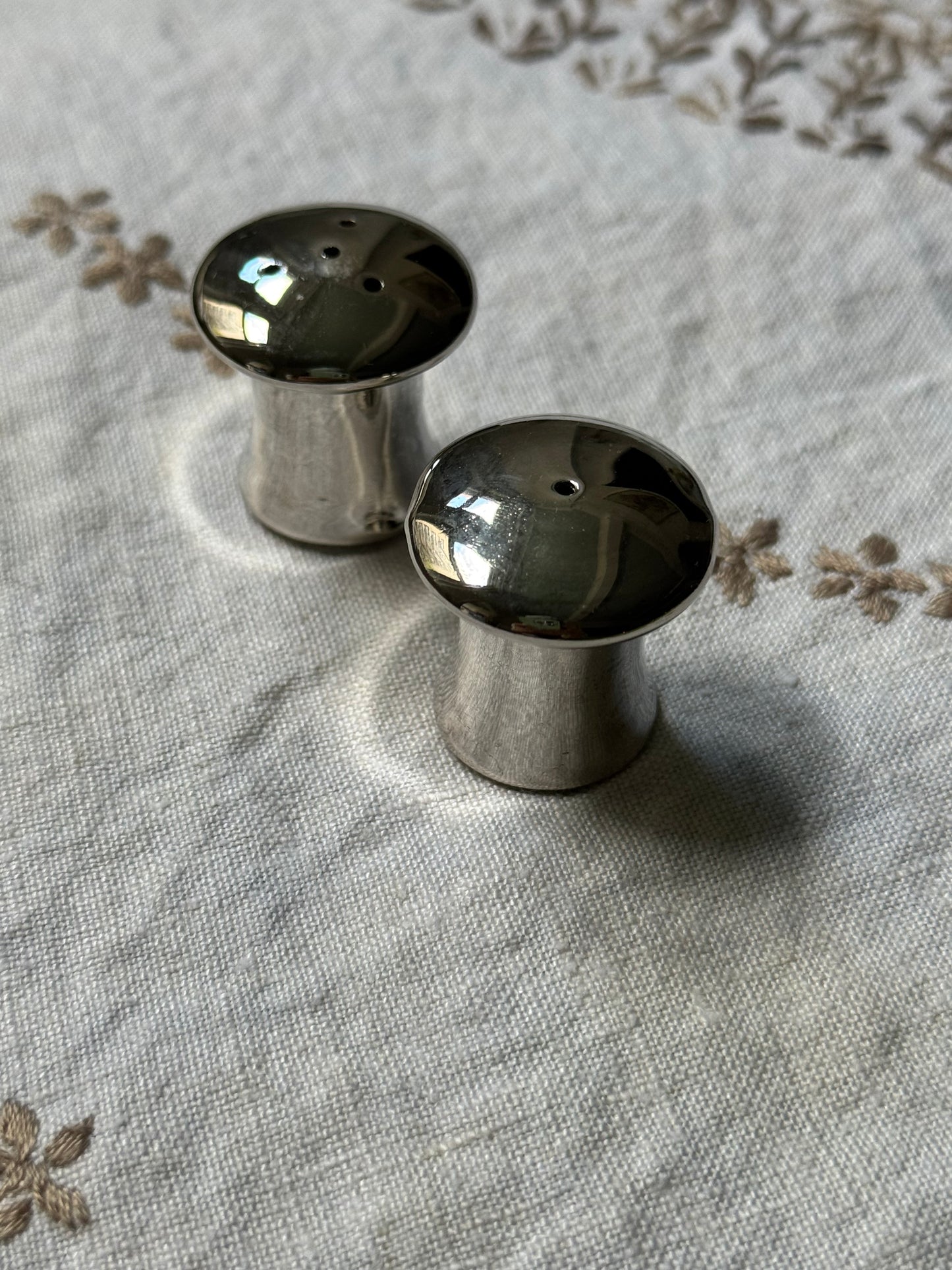 Mini Mushroom Salt & Pepper Shakers