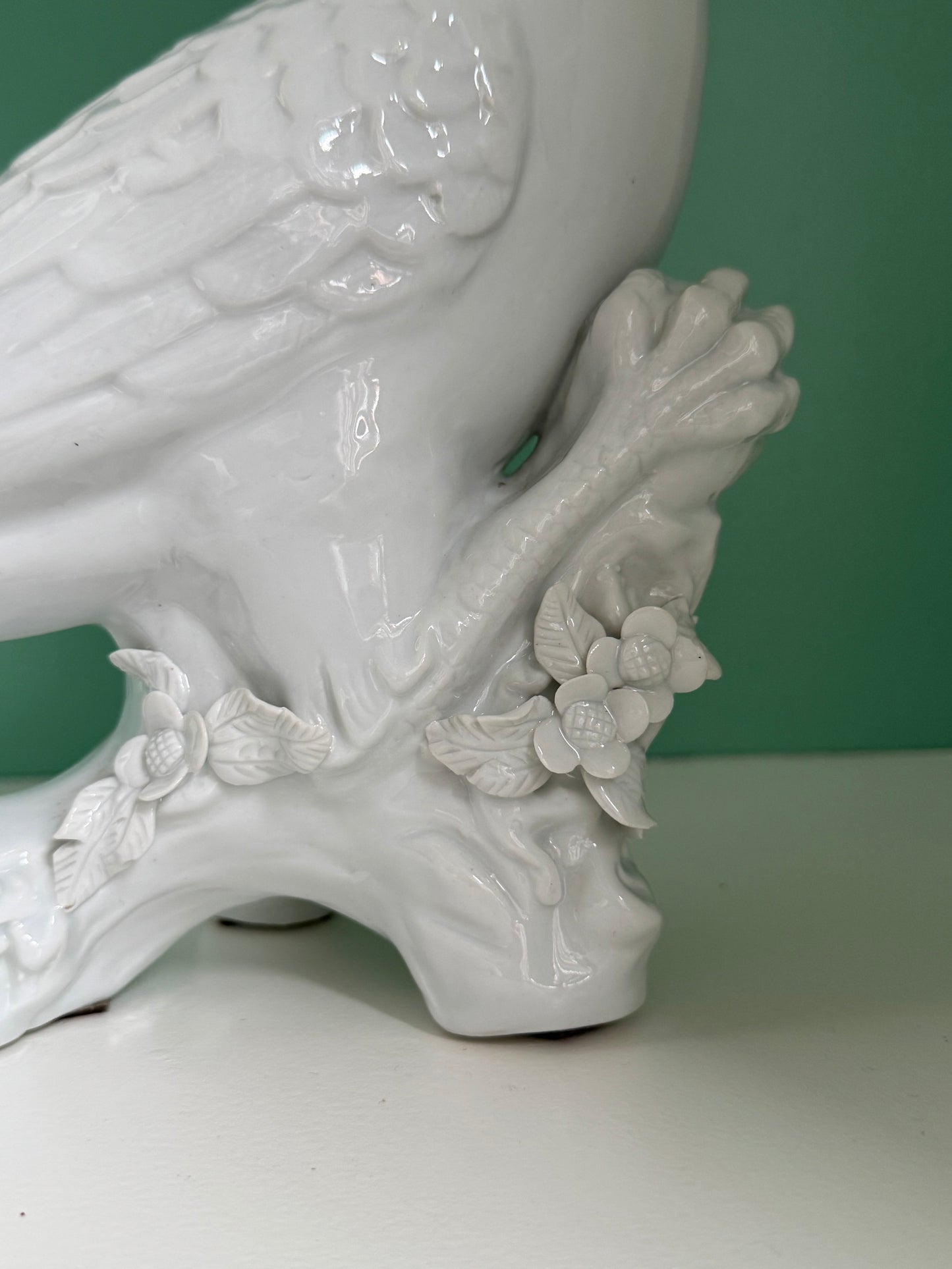 Pair of Blanc de Chine Birds