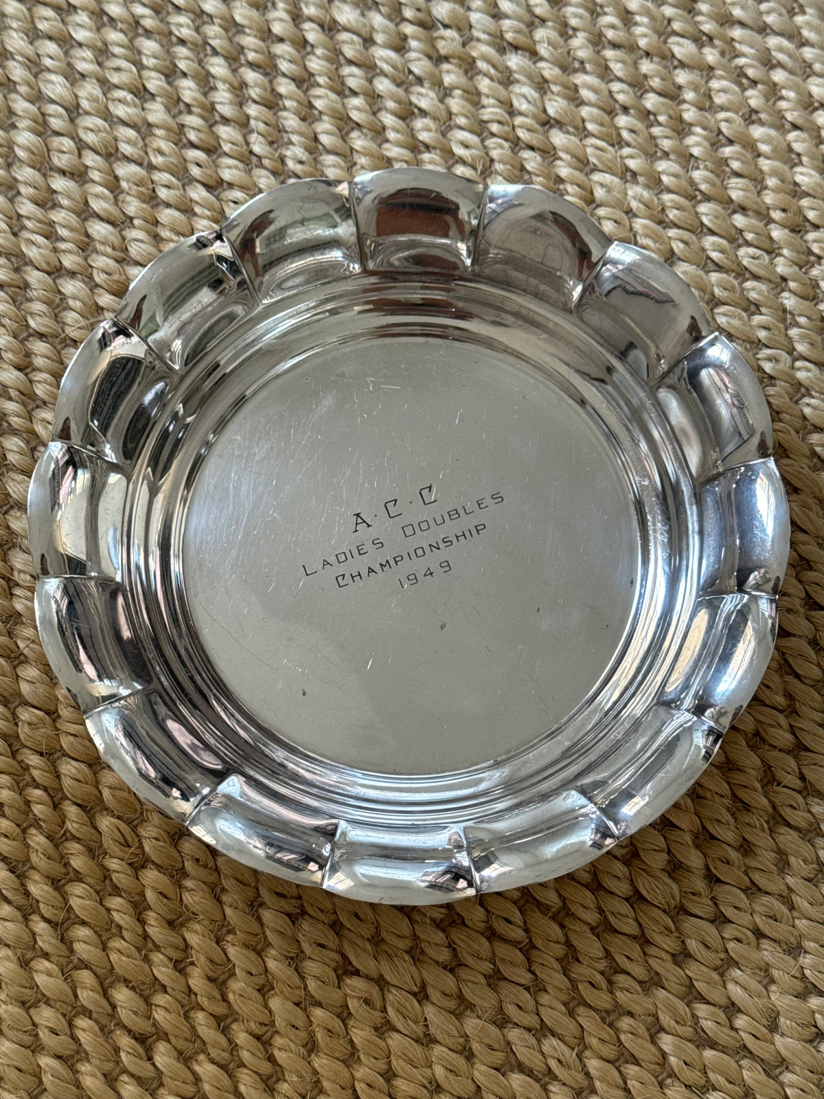 ‘Ladies Doubles’ Tennis Tray