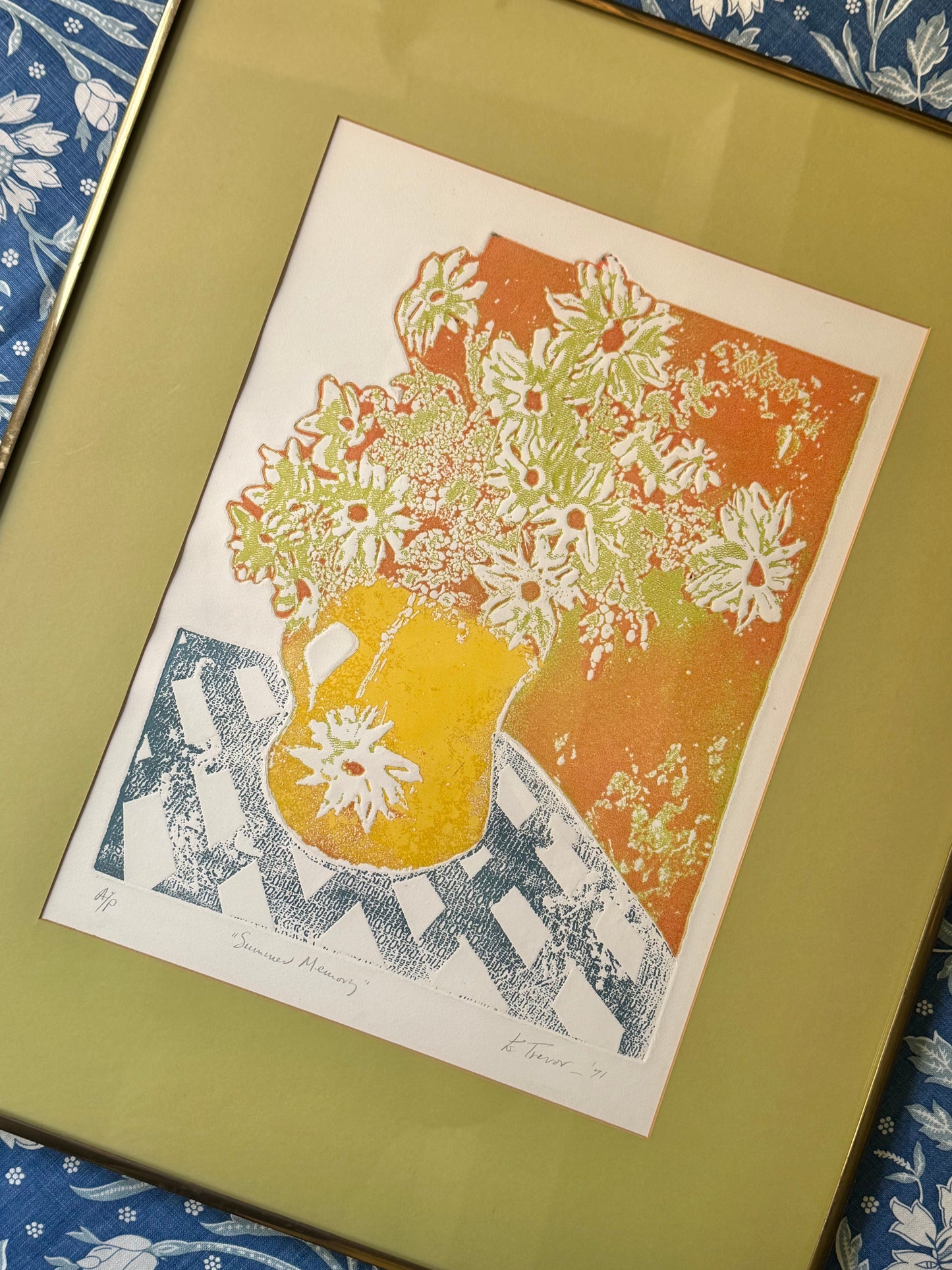 “Summer Memory” Signed Still Life