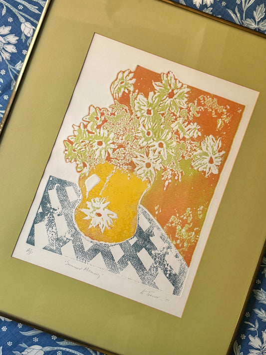 “Summer Memory” Signed Still Life