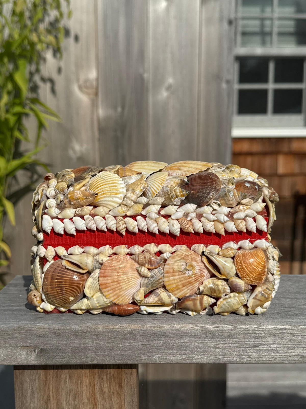 Vintage Sea Shell Box