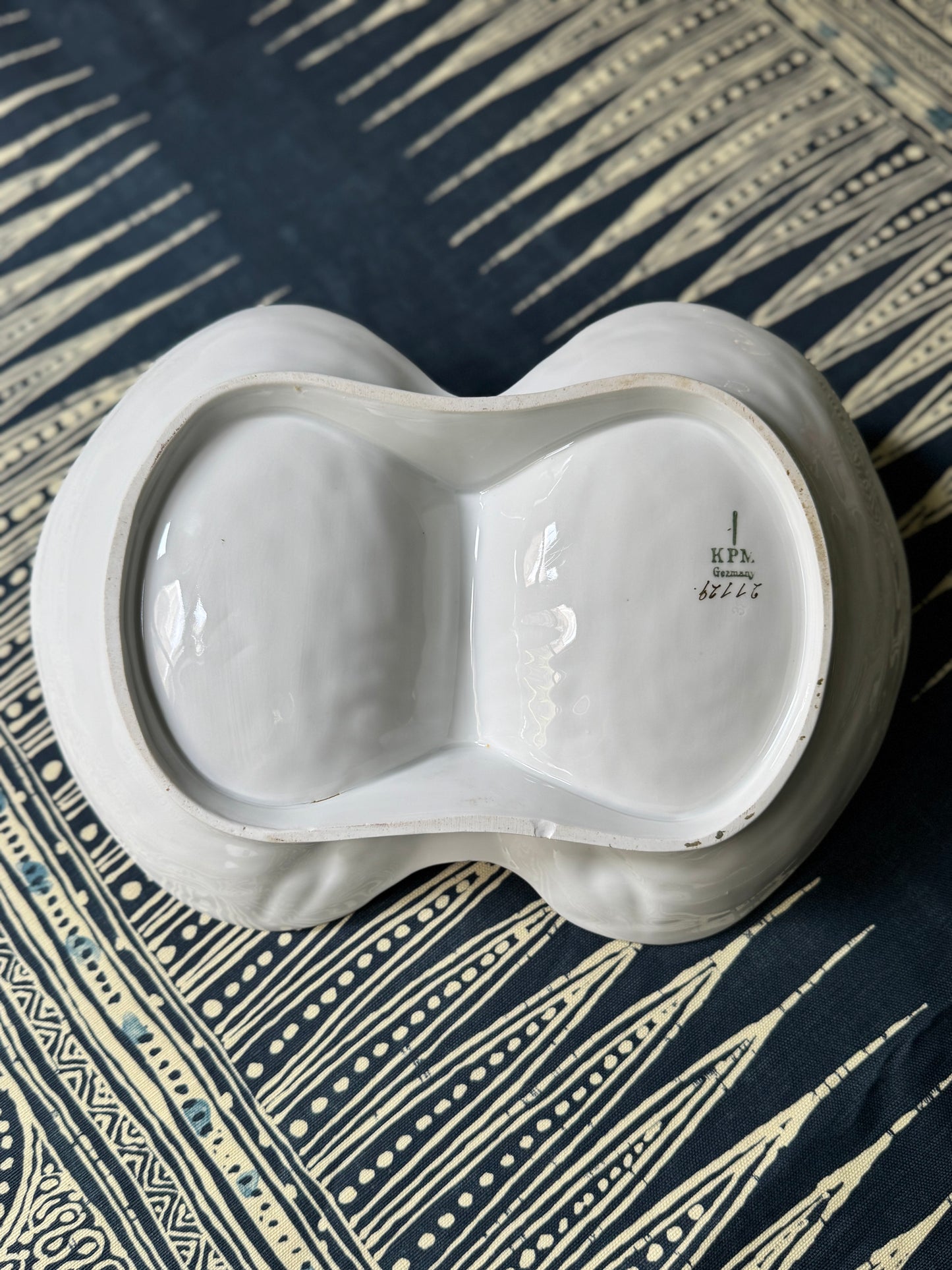 Porcelain Lobster Divided Dish #1