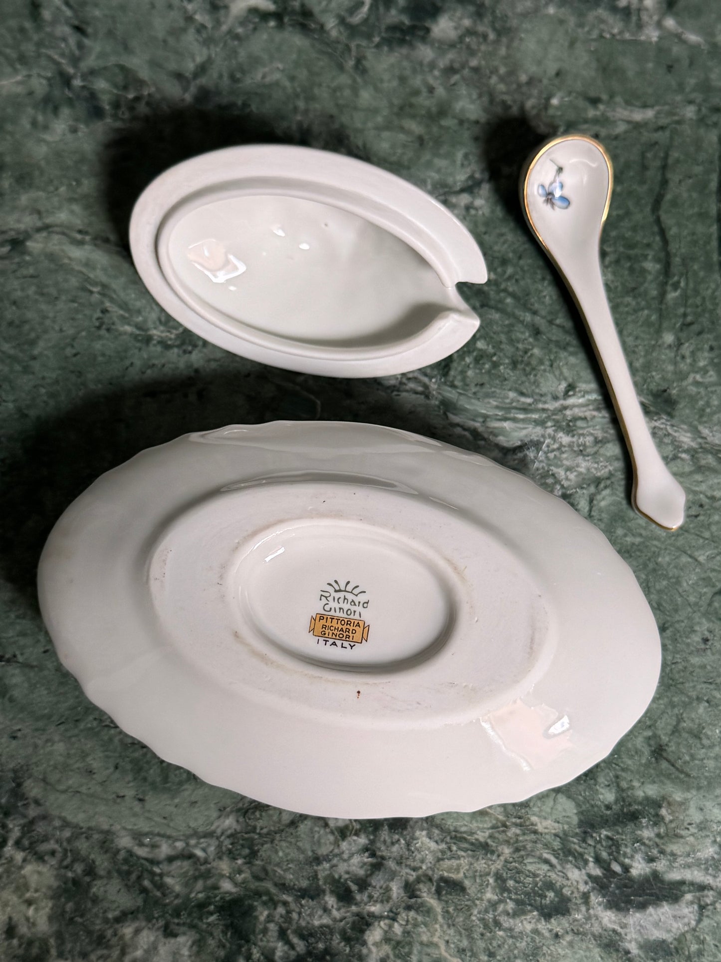 Ginori Perugia Mustard Pot