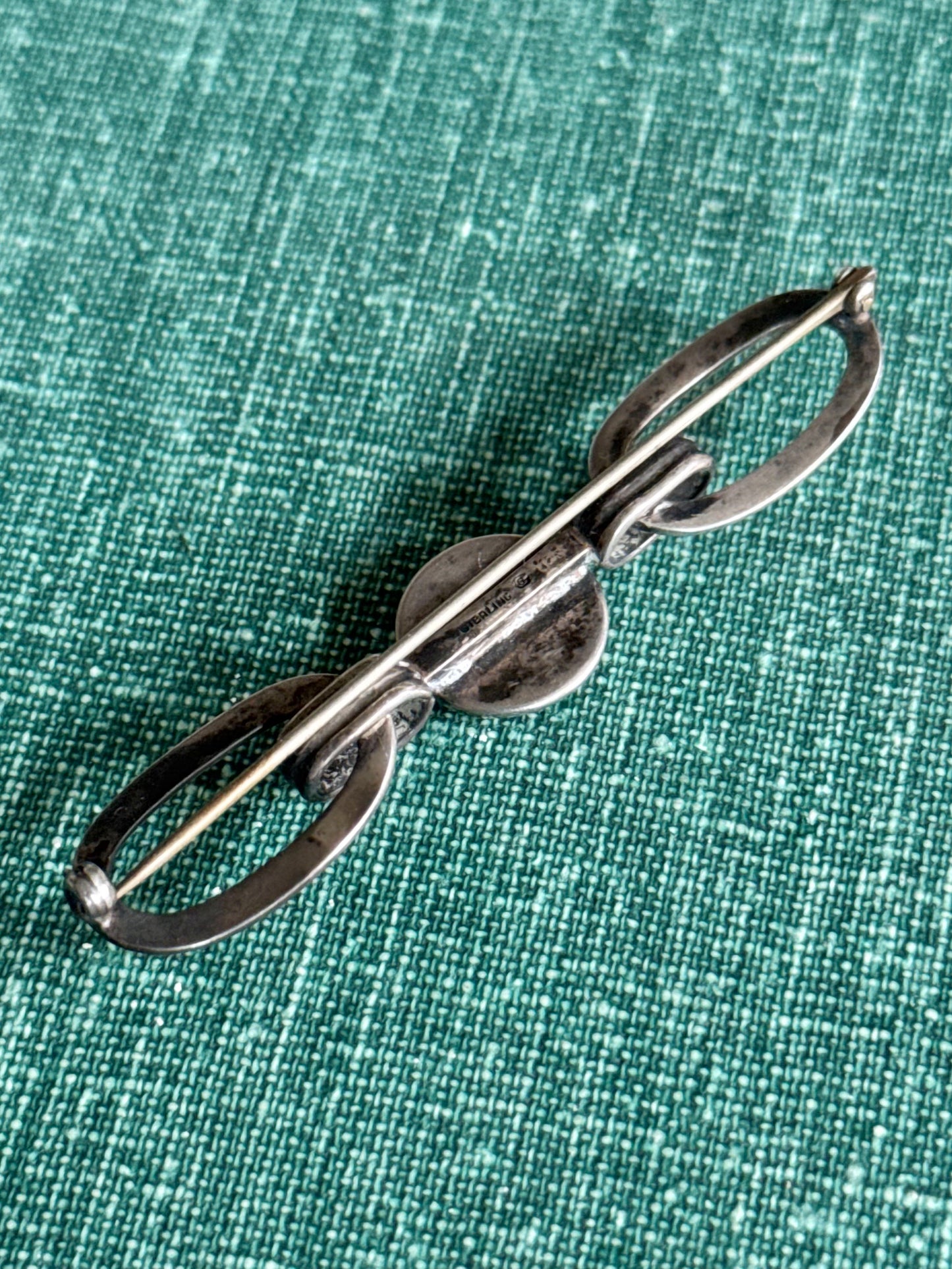 Sterling Golfer Tie Bar