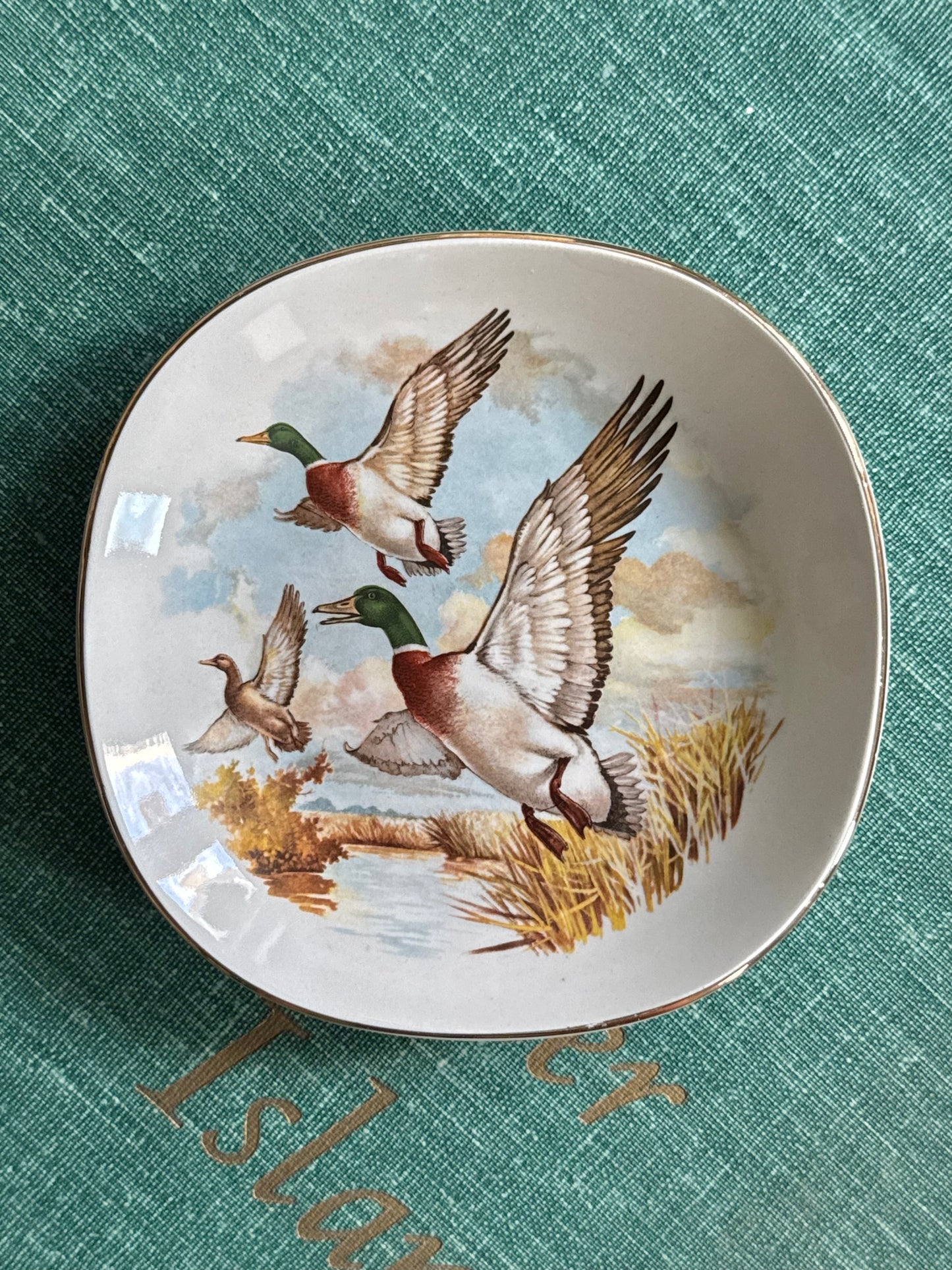 Vintage Duck Hunt Ashtray