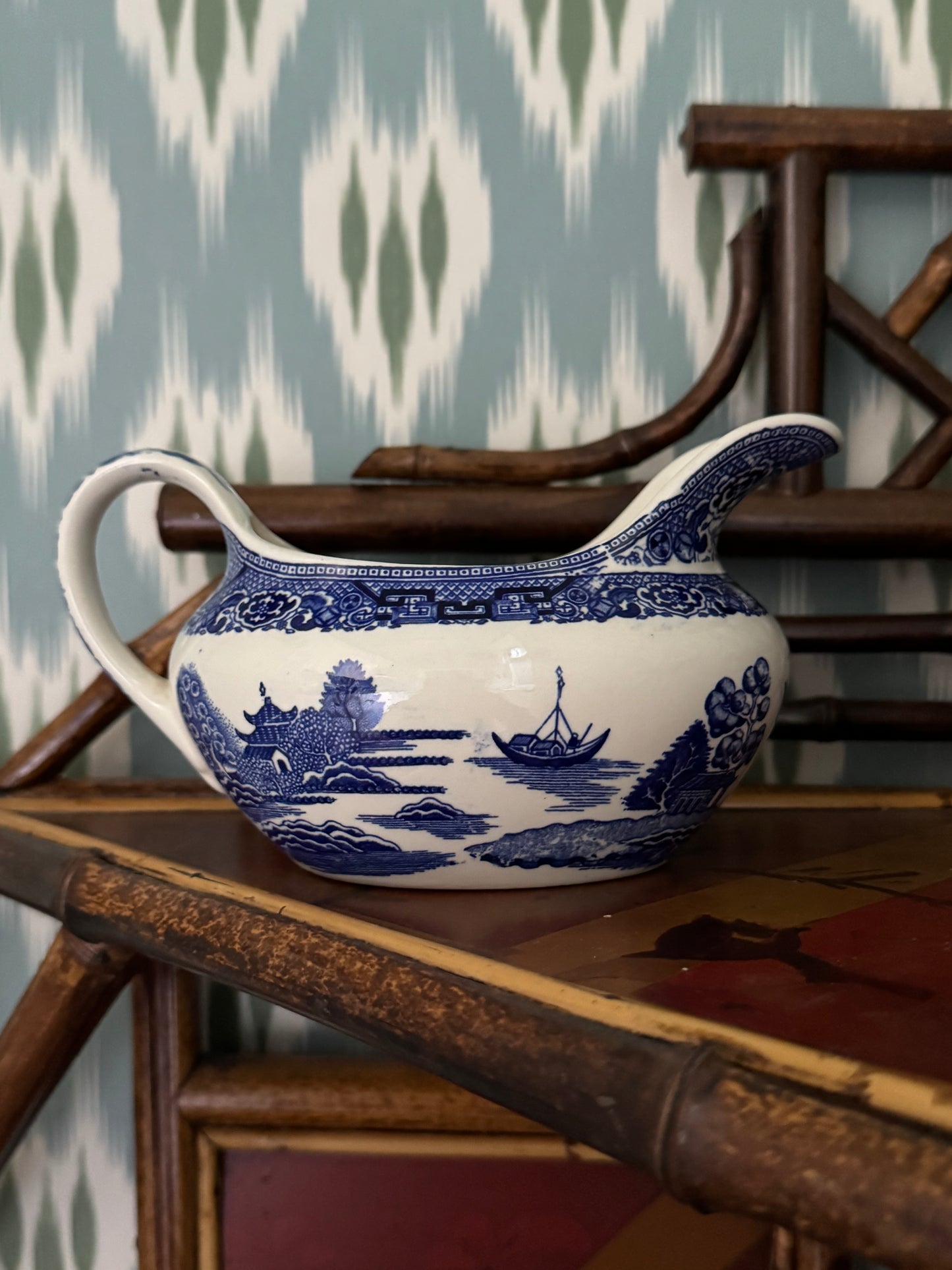 Blue Willow Gravy Boat