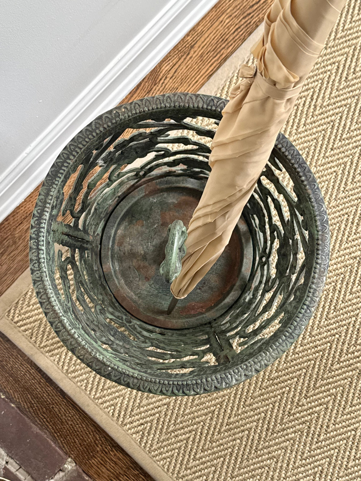 Verdigris Umbrella Stand
