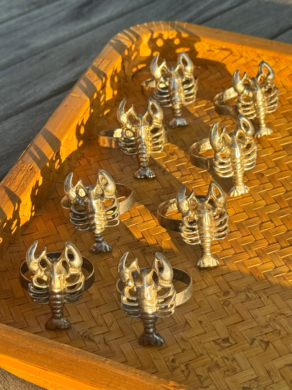 Lobster Napkin Rings
