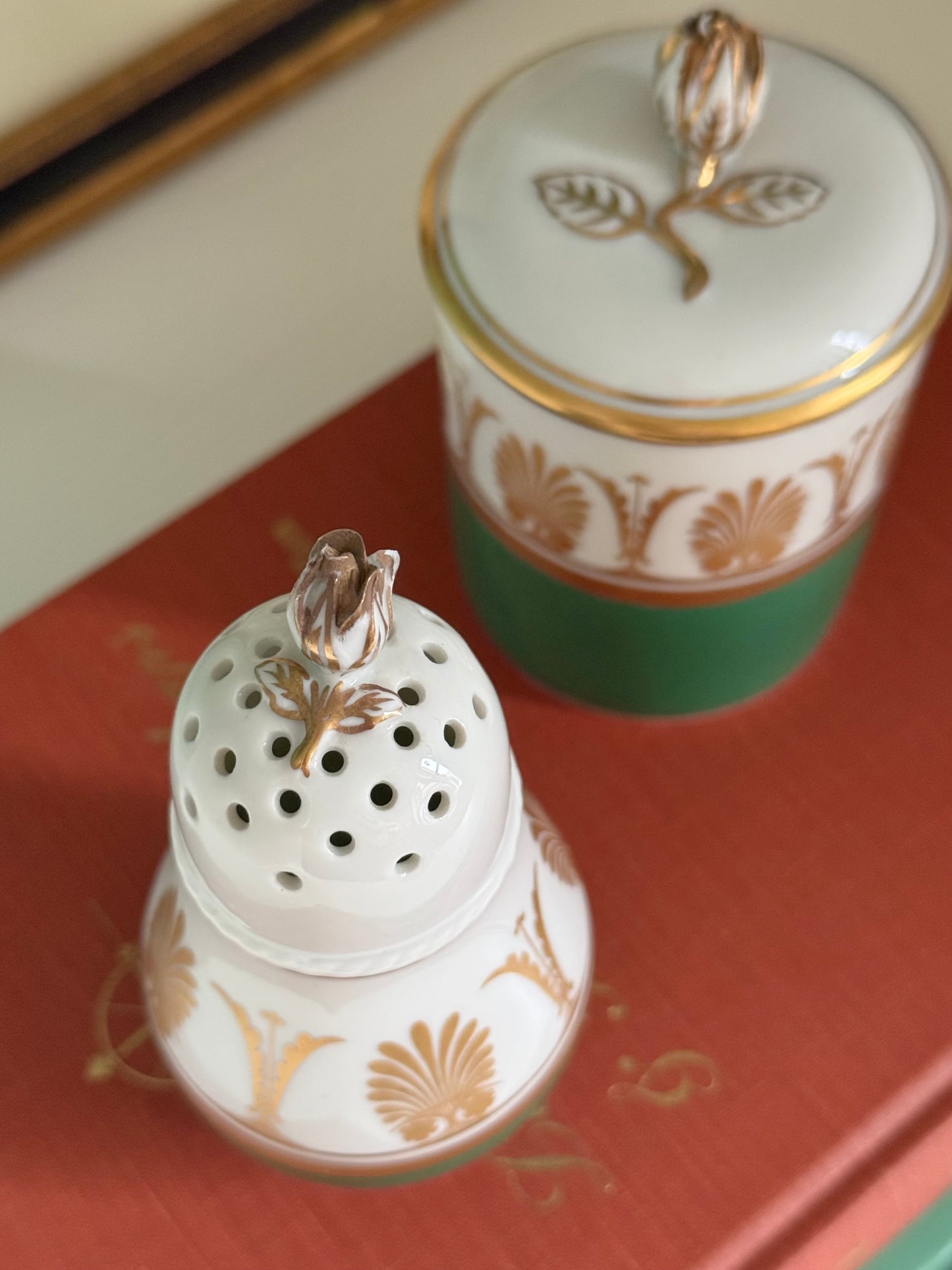 Ginori Green Pompei Set