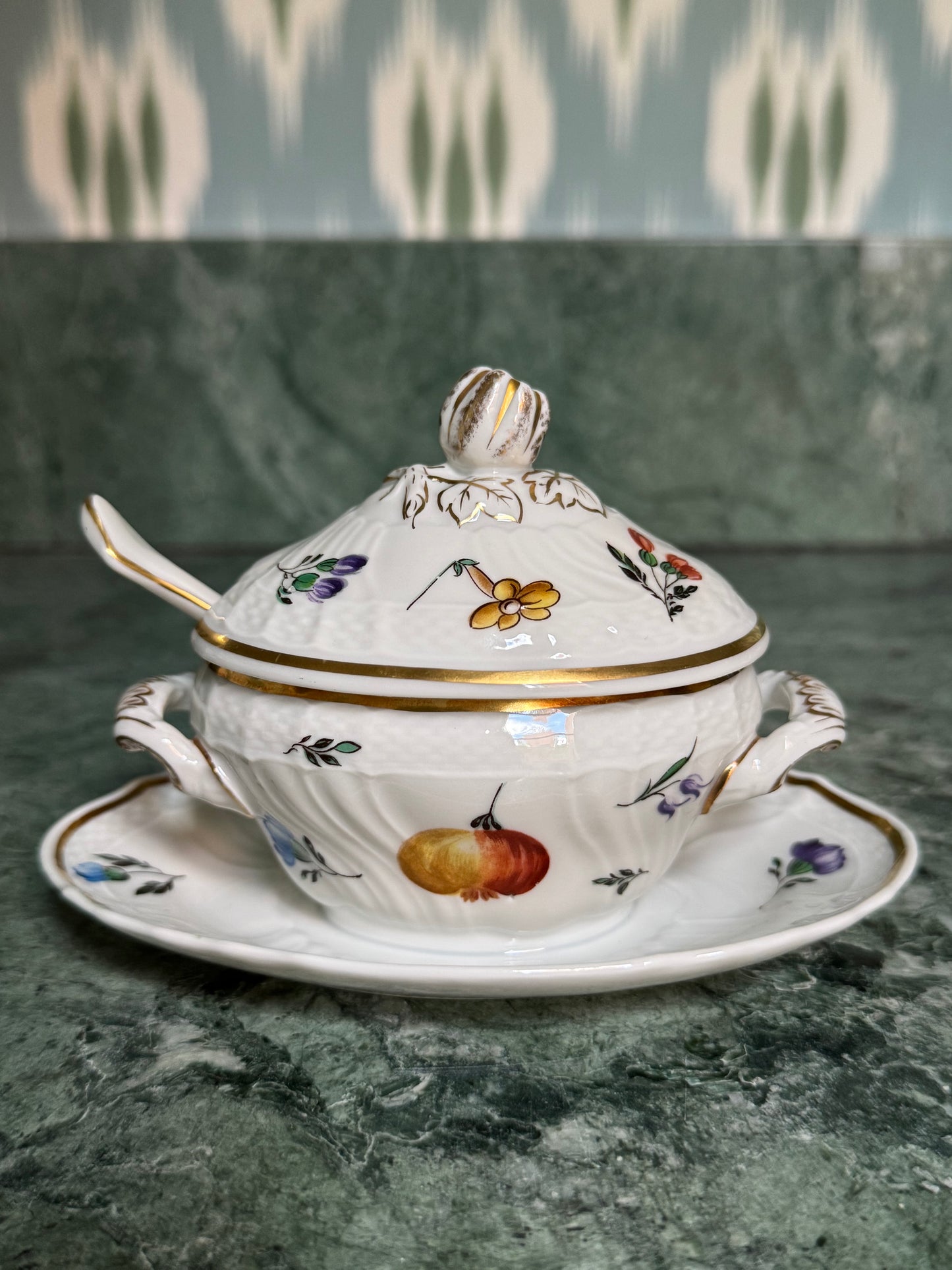 Ginori Perugia Mustard Pot