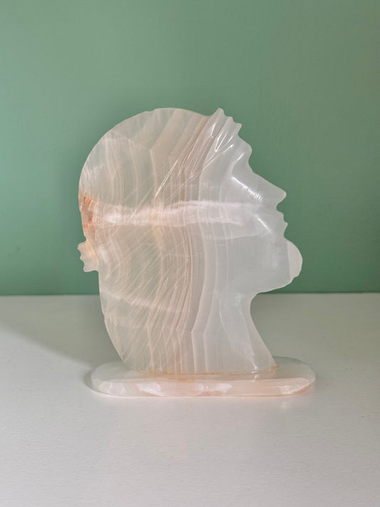 Onyx Jesus Silhouette Statue