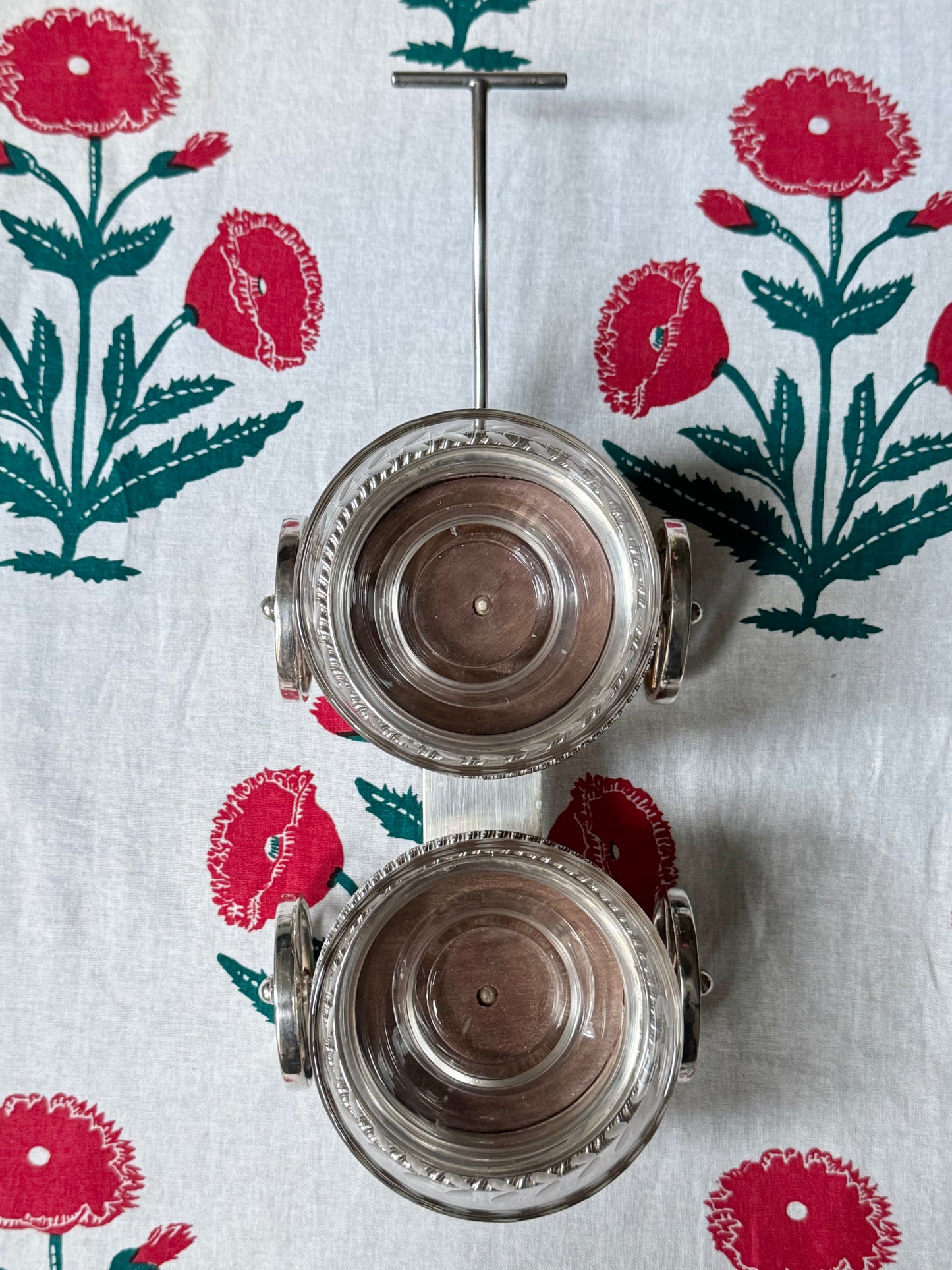 Rolling Condiment Cart