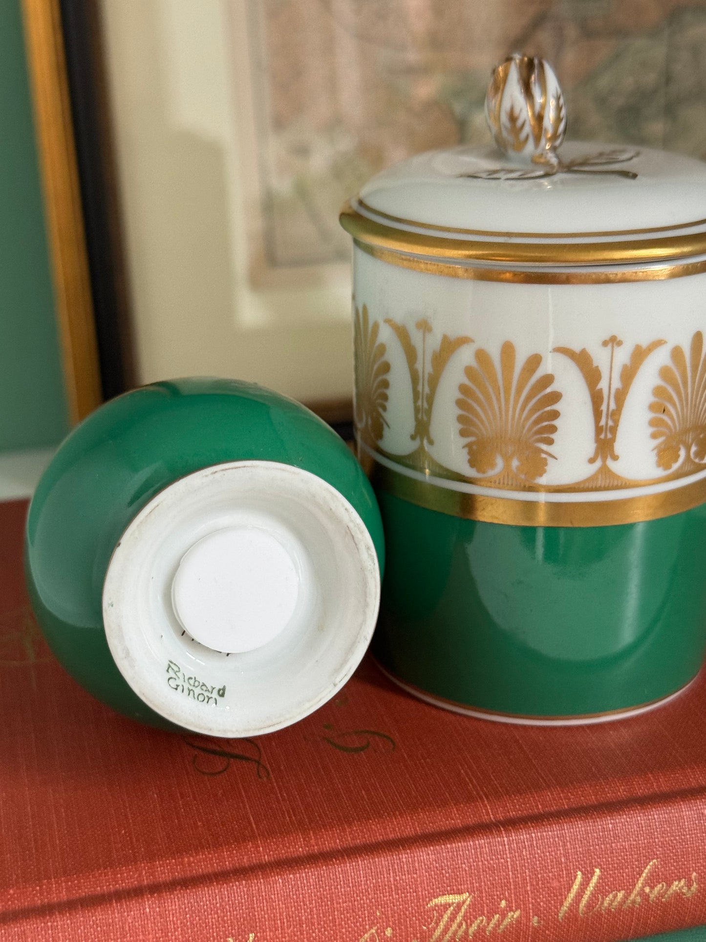 Ginori Green Pompei Set