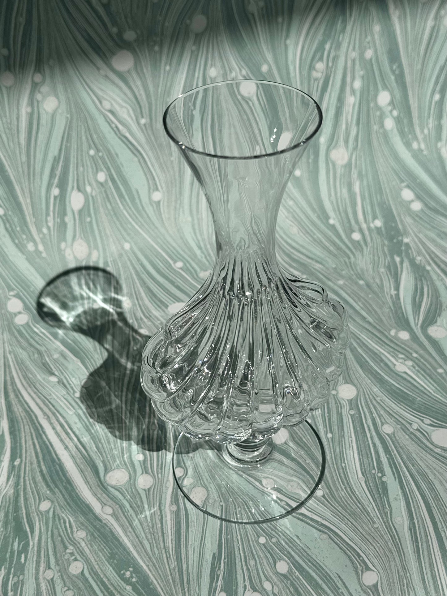 Baccarat Crystal Shell Vase