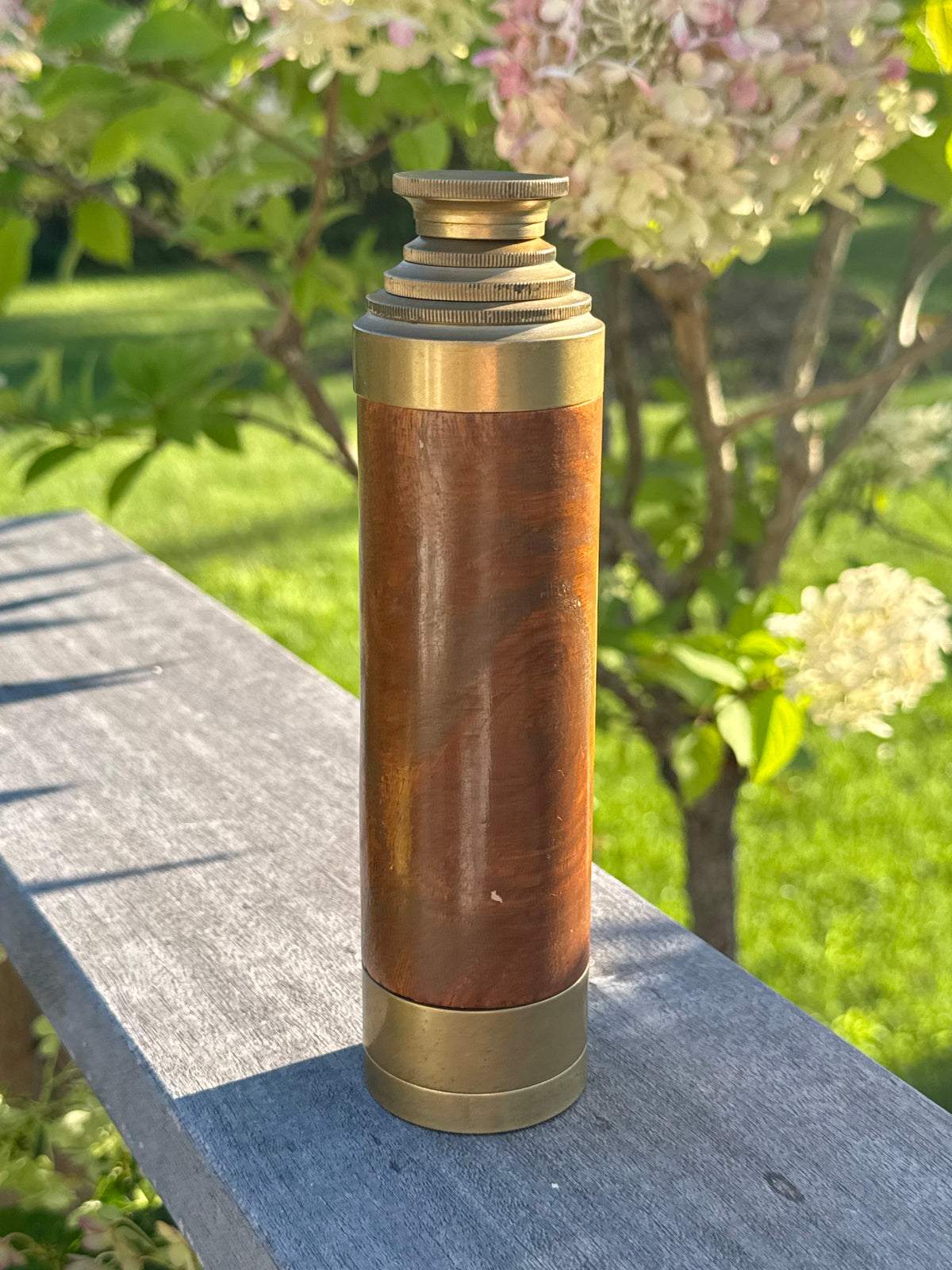 Vintage Brass Telescope