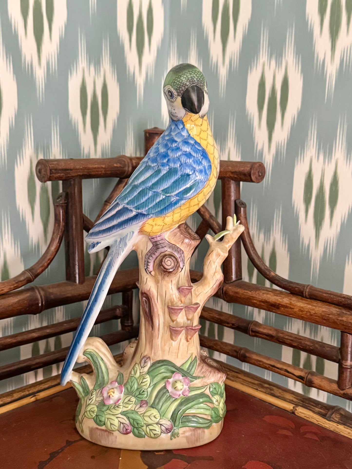 Pair of Vintage Chinoiserie Birds