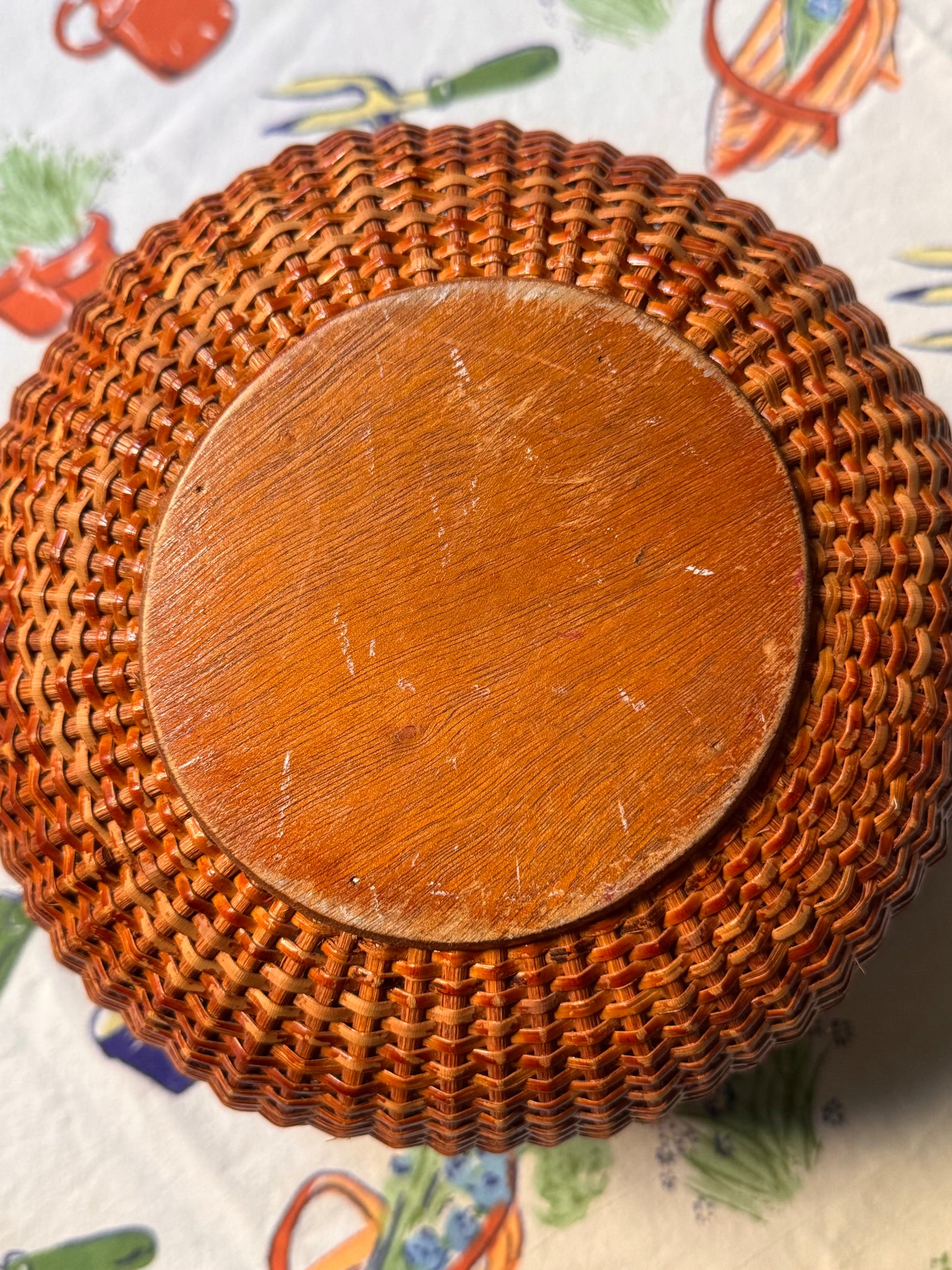 Dark Brown Nantucket Style Basket