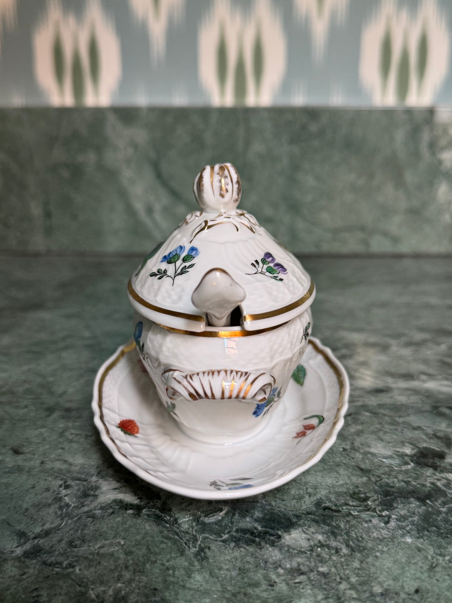 Ginori Perugia Mustard Pot