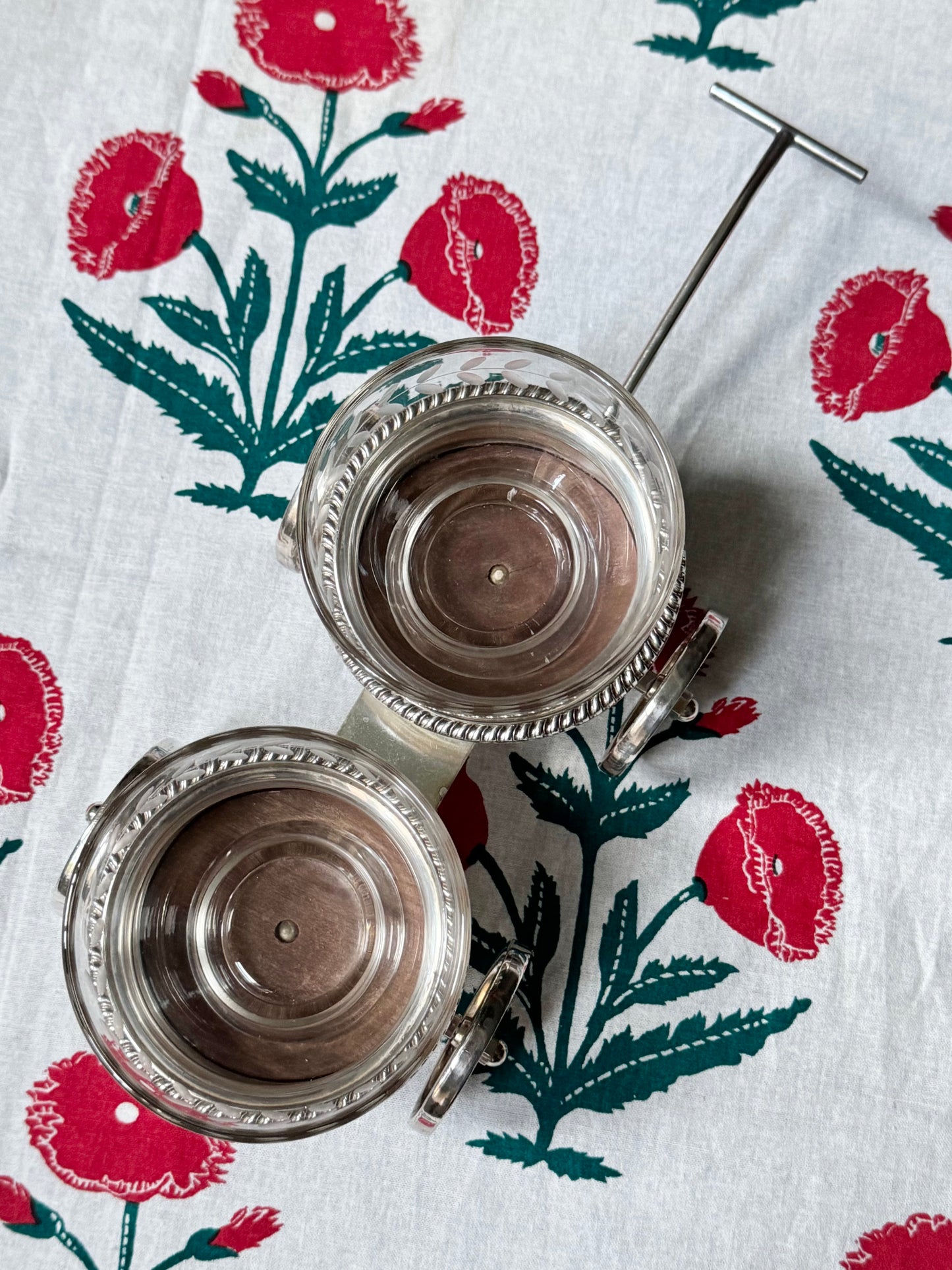 Rolling Condiment Cart
