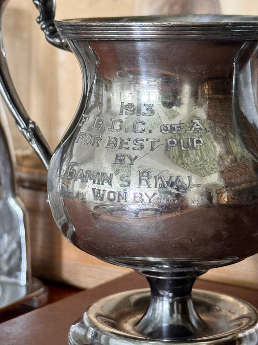 Antique “Best Pup” Trophy Cup