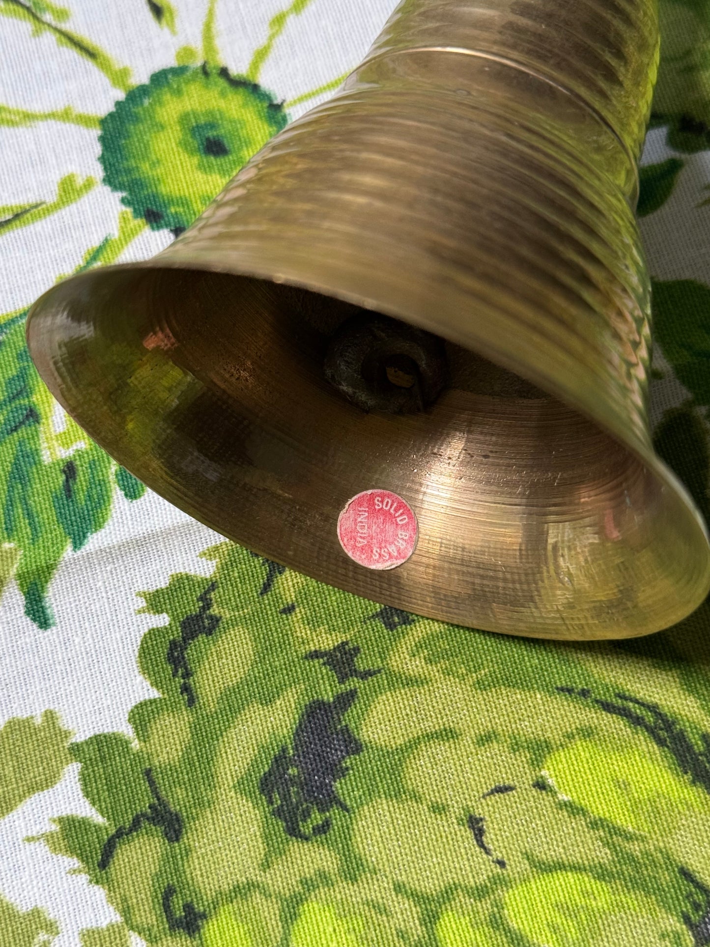 Vintage Brass Dinner Bell