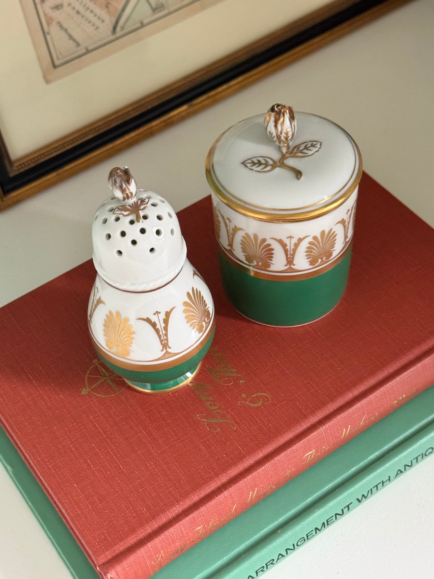 Ginori Green Pompei Set