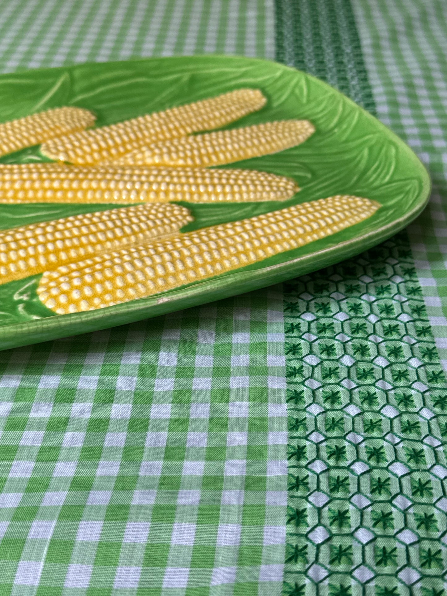 Midcentury Corn Platter