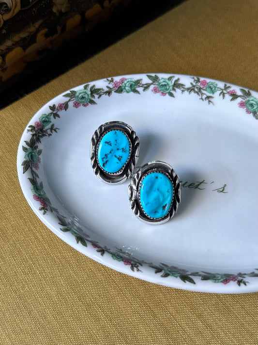 Turquoise Stud Earrings