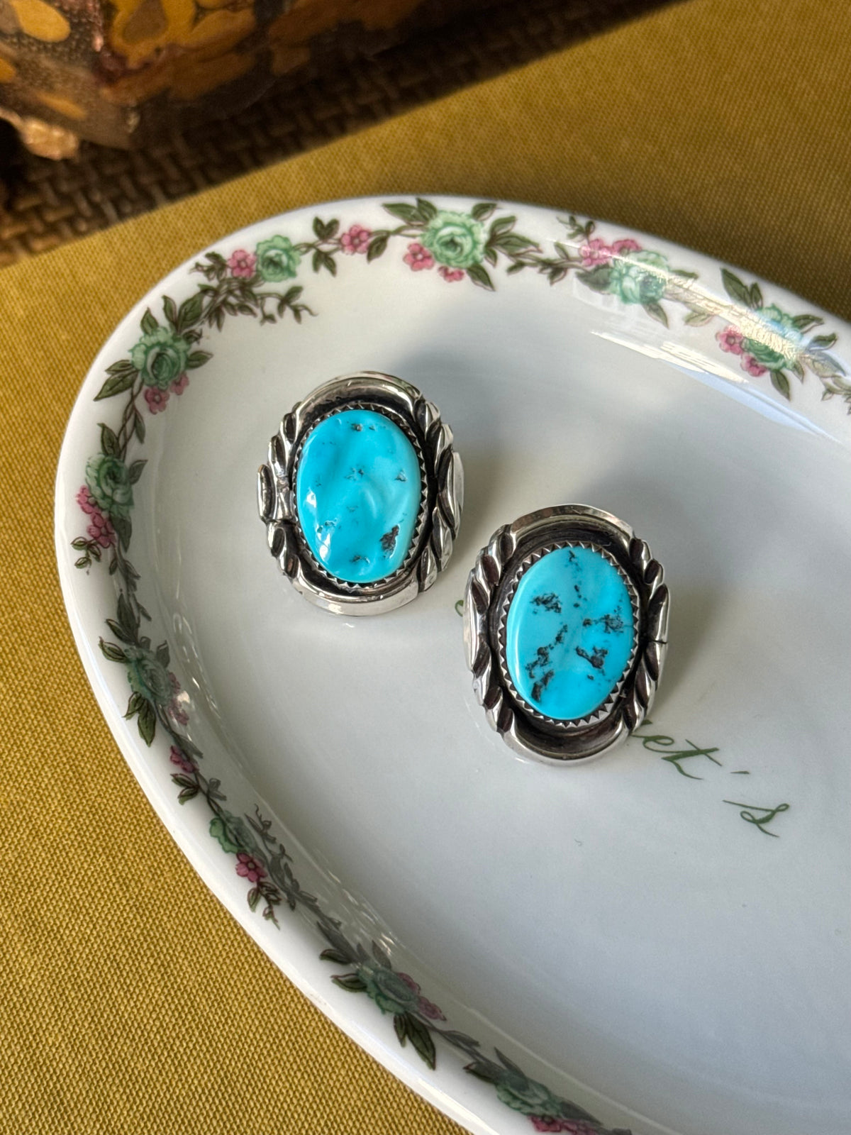 Turquoise Stud Earrings