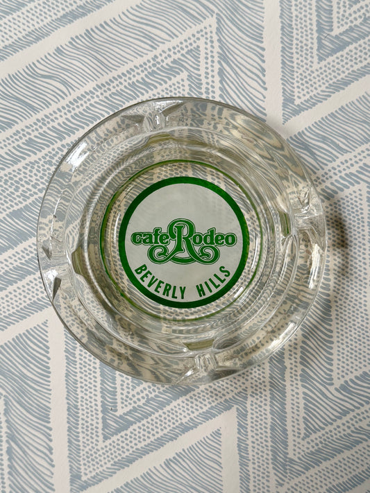 Vintage Café Rodeo Ashtray