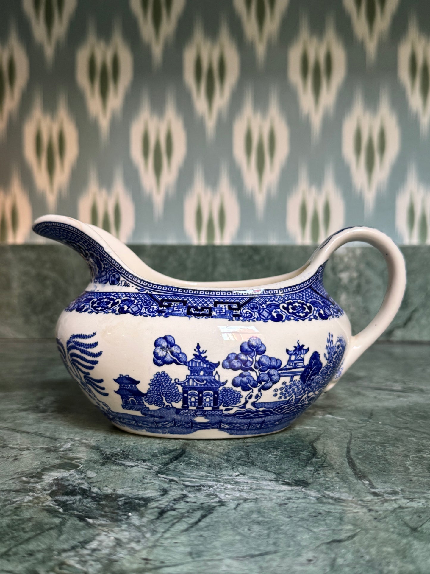 Blue Willow Gravy Boat