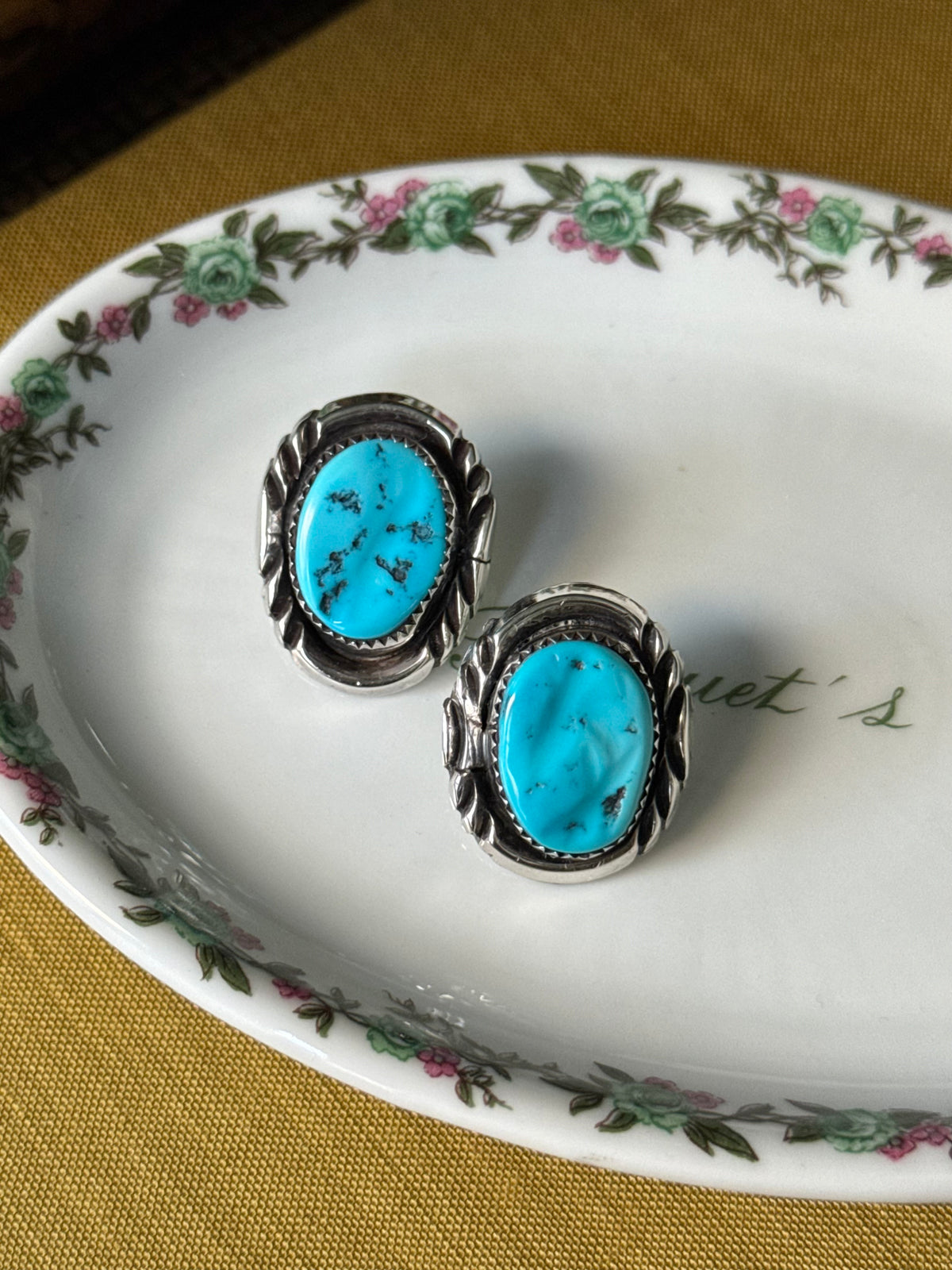 Turquoise Stud Earrings
