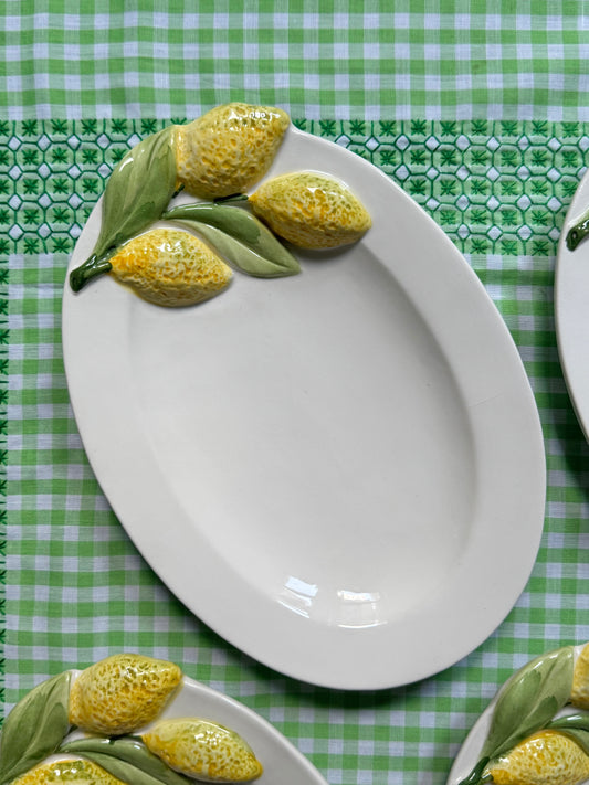 Italian Lemon Plates