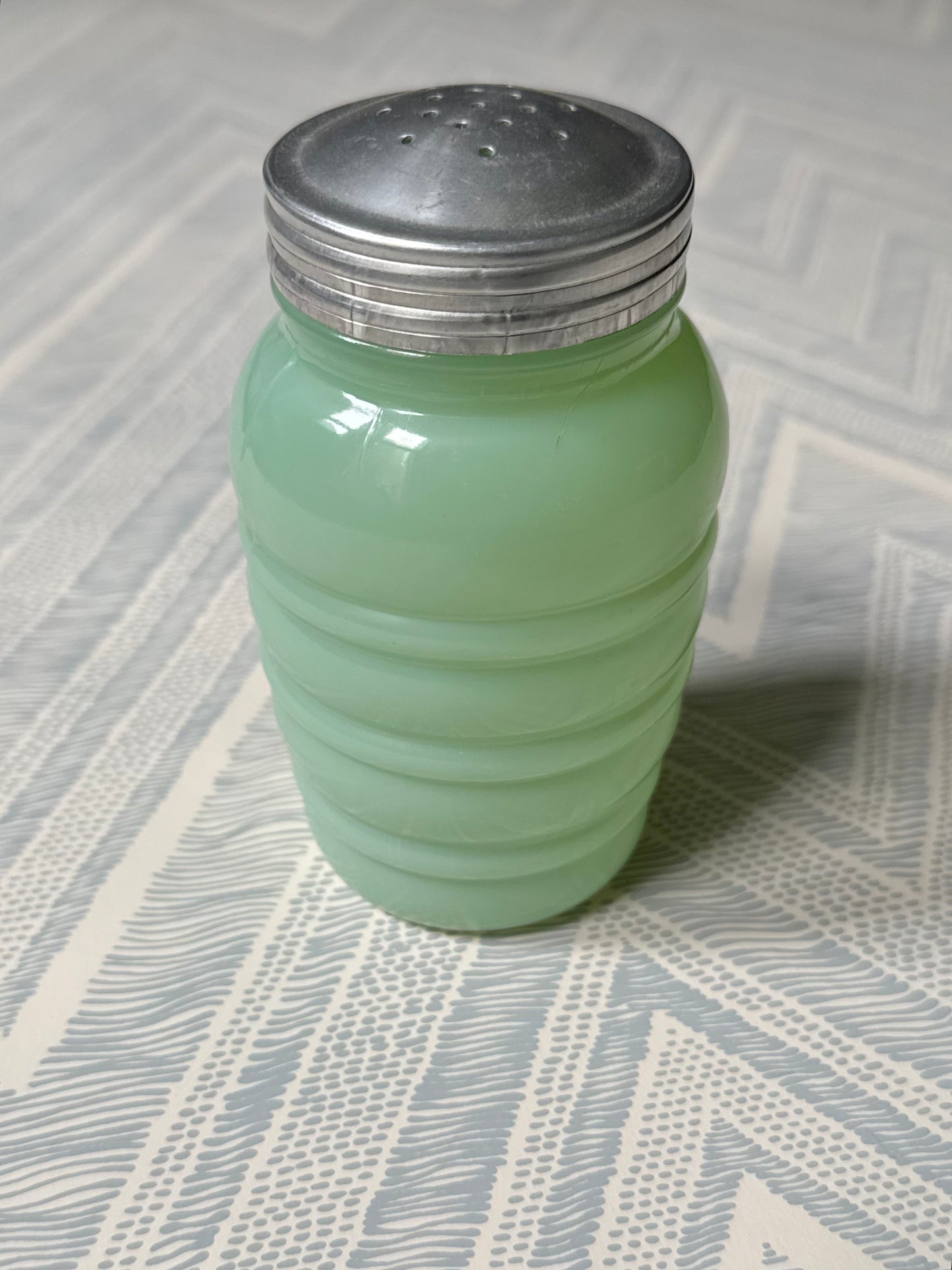 Jadeite Sugar Shaker