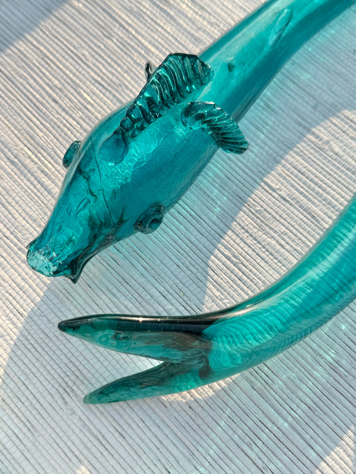 Pair of Handblown Glass Fish