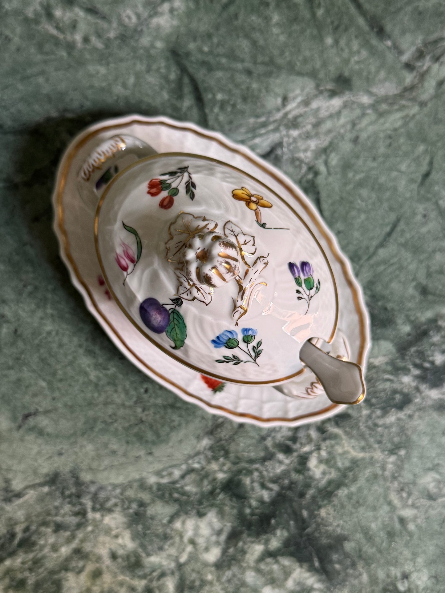 Ginori Perugia Mustard Pot