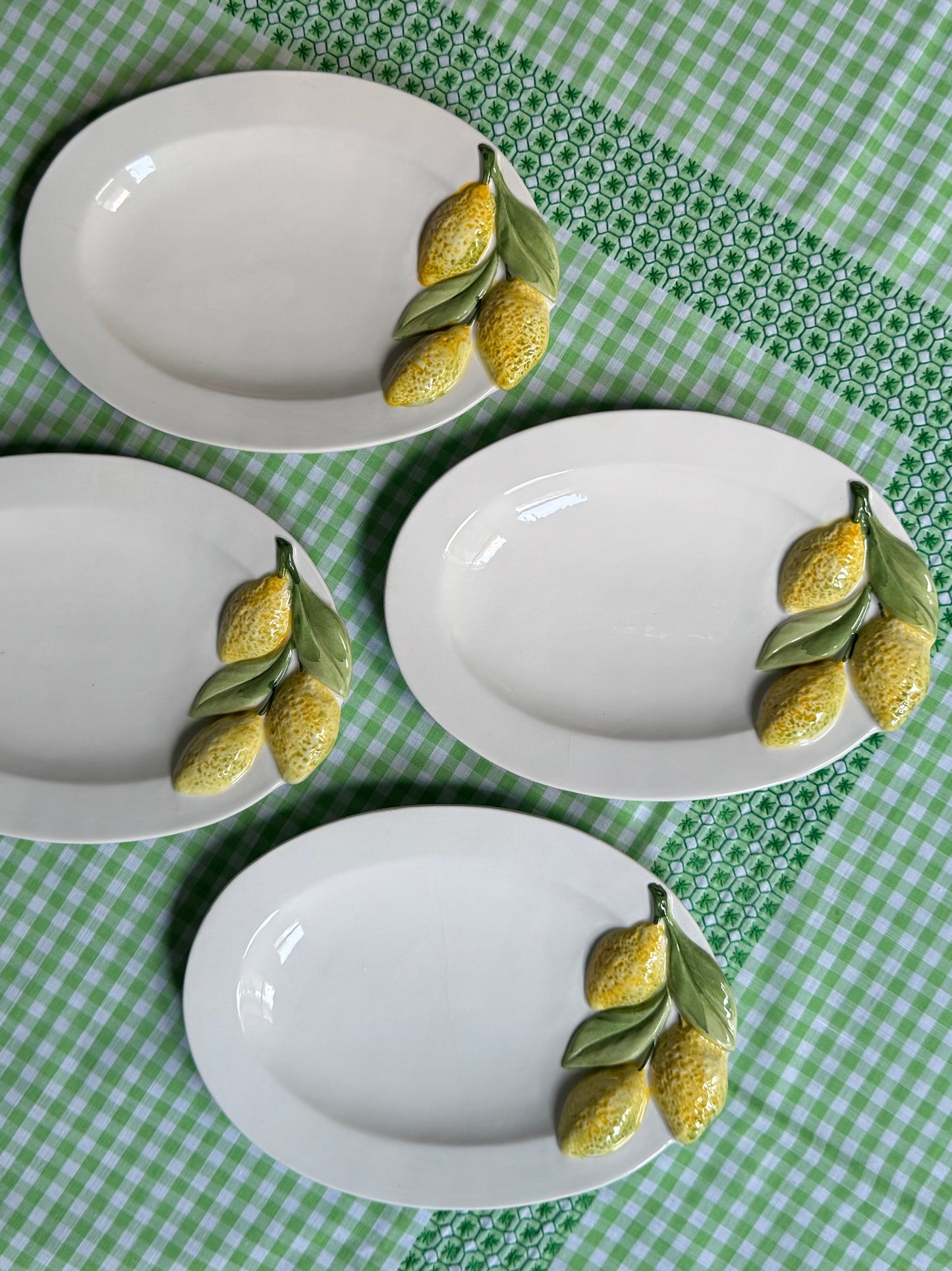Italian Lemon Plates