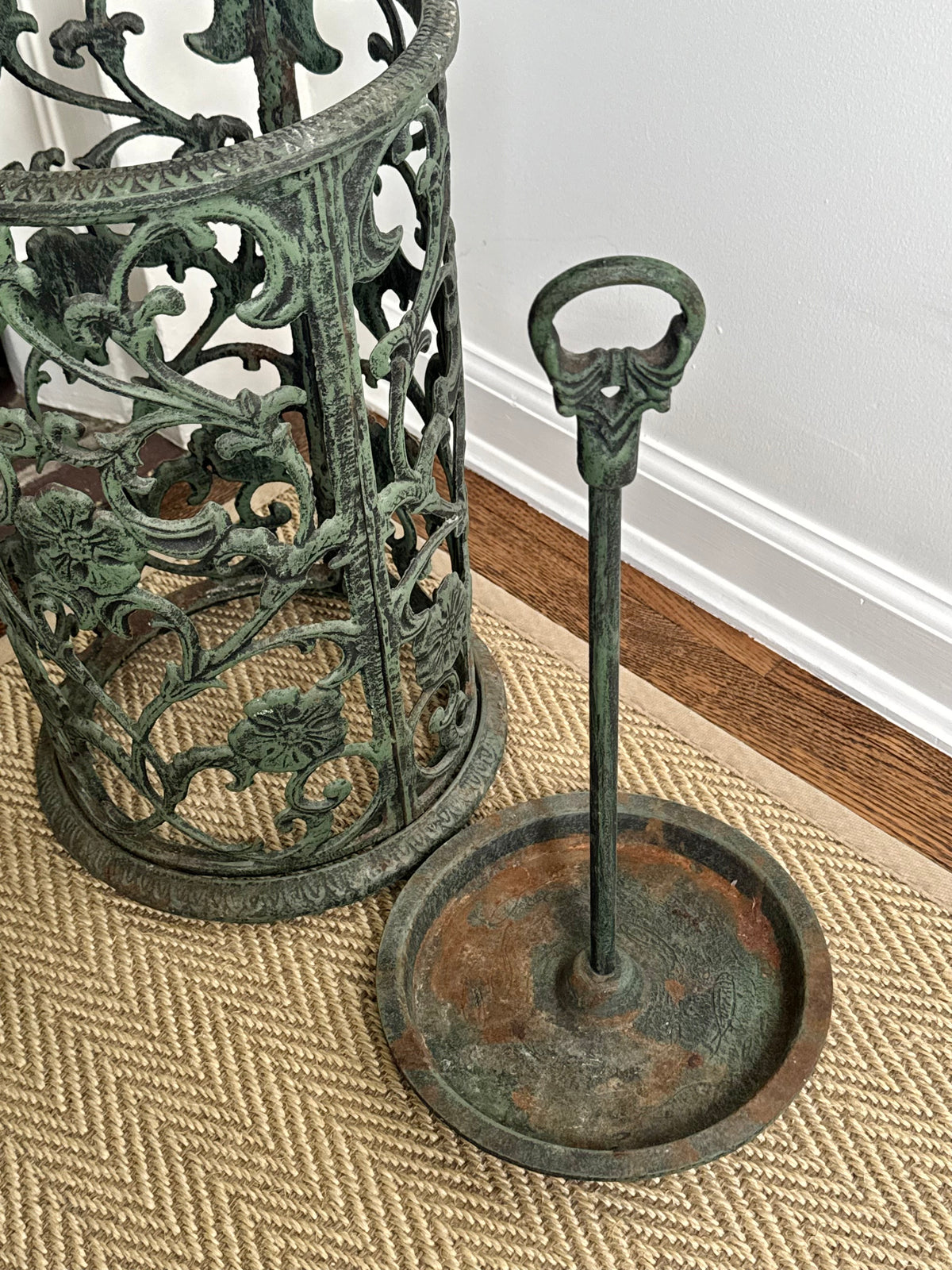 Verdigris Umbrella Stand