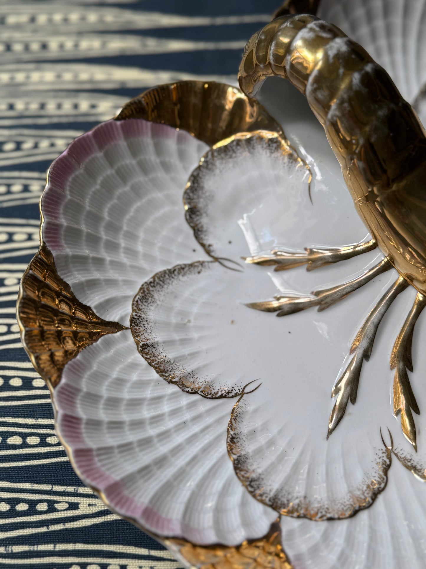 Porcelain Lobster Divided Dish #2