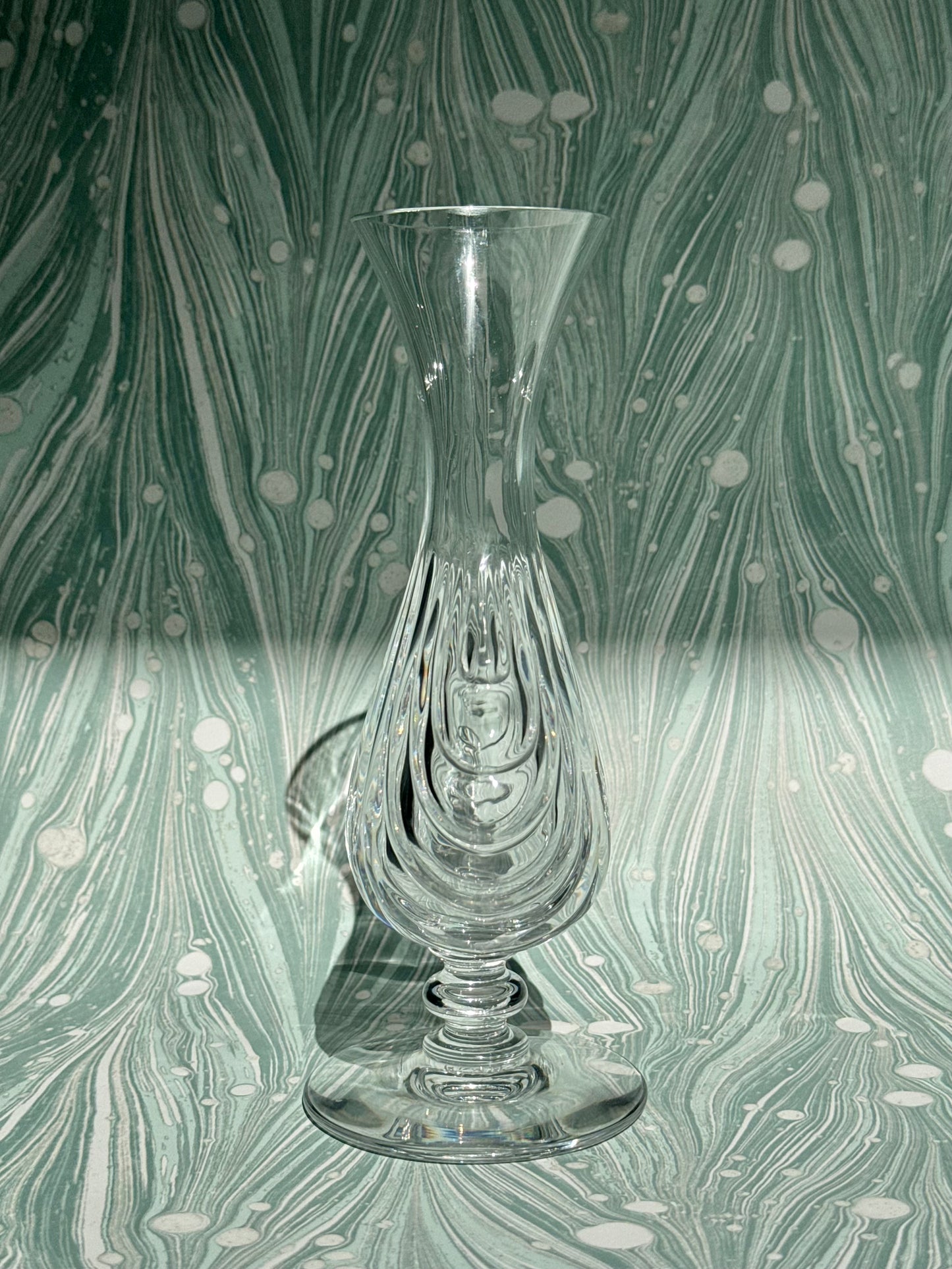 Baccarat Crystal Shell Vase