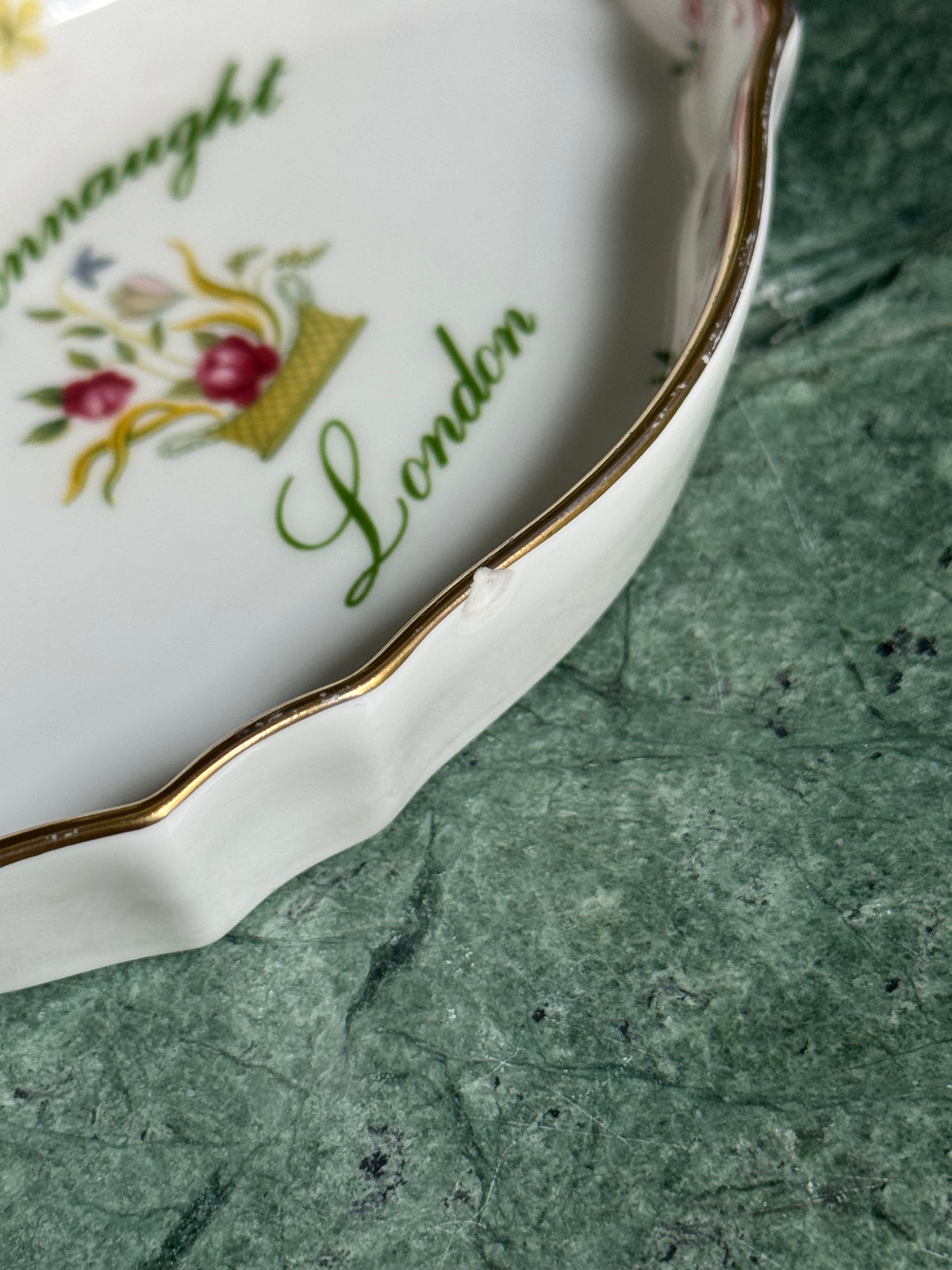 Vintage Ashtray: The Connaught, London