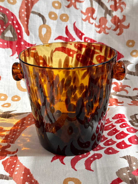 Tortoise Glass Ice Bucket