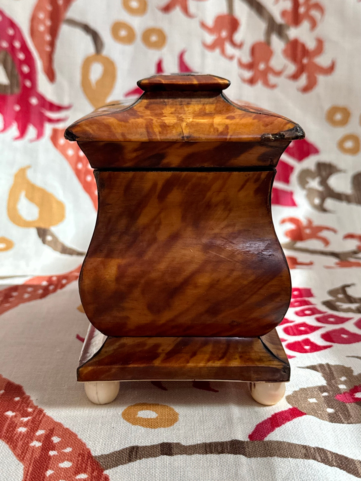 Antique English Tea Caddy
