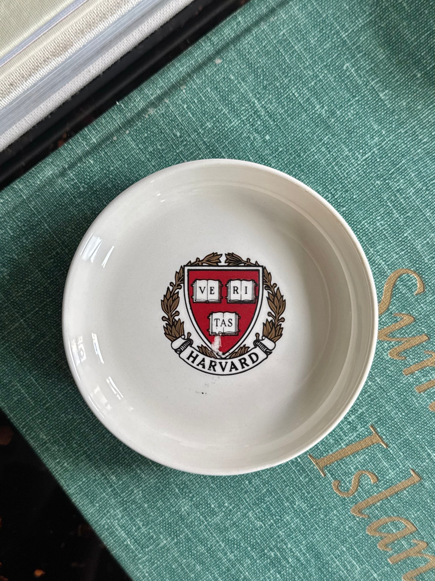 Vintage Harvard Ashtray